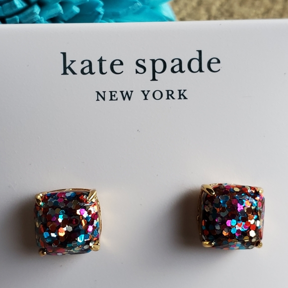 Kate Spade ♠️ Glitter Earrings - Picture 6 of 7
